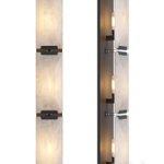 Rh Harlow Calcite Linear Sconce