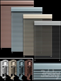 Metal blinds for windows and doors / Metal blinds for windows and doors