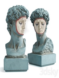 David Michelangelo masked bust
