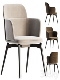 Barbican Molteni C Chair with Armrests