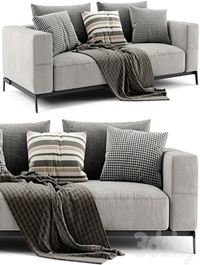 Flexform Ettore 2 Seats Sofa