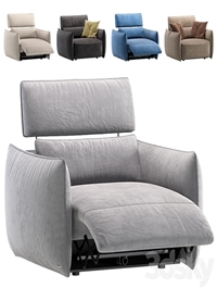 Armchair Stupore C027 By Natuzzi Editions