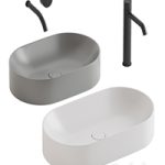 Nic Pin washbasins + Falper