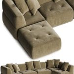 Crate & barrel – Angolare Six Piece Sectional Sofa