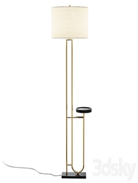 Imogen Floor lamp with tray Lamp with tray, floor lamp floor lamp with table