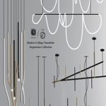 Modern Ceiling Chandelier Suspension Collection