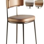 CARATOS Chair with armrests By Maxalto