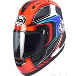 ARAI RX-7V MAZE RED / FROST BLACK motorcycle helmet