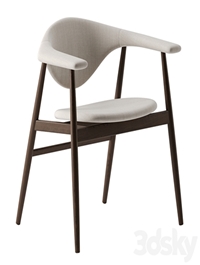 Masculo Dining Chair by Gubi