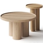 Lulu and Georgia Delta Round Coffee Tables