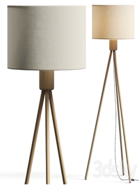 Zuiver Bamboo Fan Floor Lamp