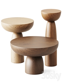Wooden Coffee Tables Olo by Mogg