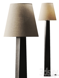 CB2 Beke Bronze Floor Lamp