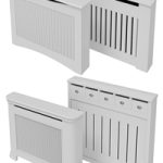 Decorative radiator screen set_010