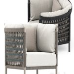 Anatra Lounge Chair by Janus et cie