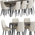 Chipman Chair Eiles Table Dining Set