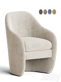 Pavia Lounge Chair Cb2