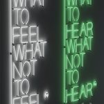 Neon sign by Galleria Fumagalli