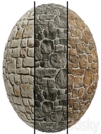 FB355 stone Facade coverings, Java | 3MAT | PBR | Seamless