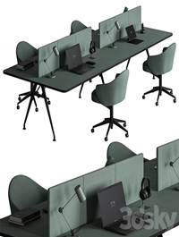 Employee Set - Office Furniture 460