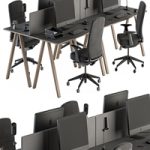 Employee Set – Office Furniture 346