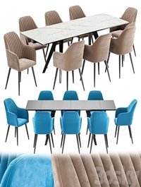 Lexi dining chair and table Amsterdam