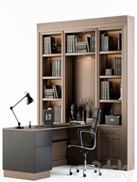 Office Furniture - T-Desk Manager Set 28