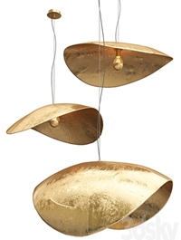 Gervasoni Brass Pendant - 3 shapes