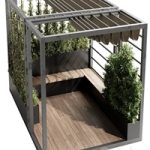 Landscape Furniture with Pergola and Roof garden 09