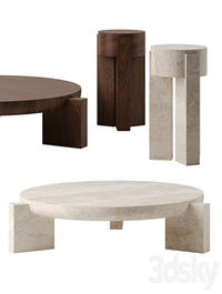 Vola coffee tables by Martin Masse