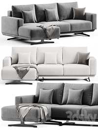 Zillis Corner Sofa By Skdesign