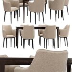 Moscow dining chair and Mavis table