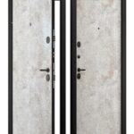 Entrance metal door Newest NT HPL 1 (Holz)