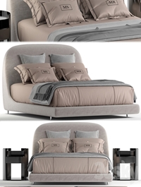 Flou taormina bed