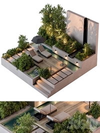 Landscape Furniture Backyard 70