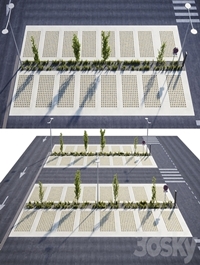 Outdoor eco-parking