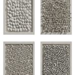 Coral Reef Wall Decoration in frames 2