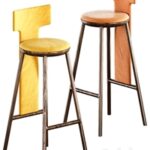 PINNA Lucidi Pevere bar stool