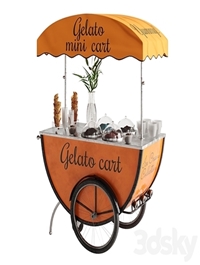 Mini Gelato cart 2