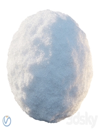 VRay snow material