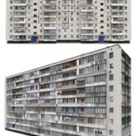 Residential building, Soviet era. Series 1KG-480