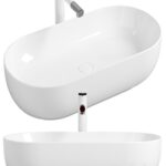 Washbasin Mira 82 MR-8242 White