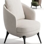 Raphael Armchair by Minotti