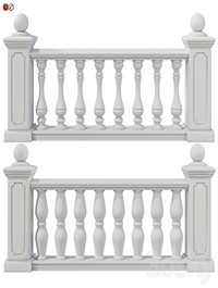 Balustrade classic set 4