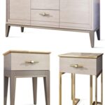 Chest of drawers and bedside table Palmari Dana