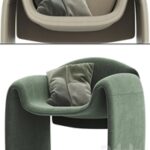 Le Club Armchair By Poliform