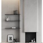 Fireplace area Monolithic