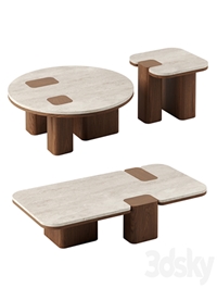 ERICE coffee tables by Carpanese Home