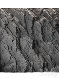 Rock cliff wall №67