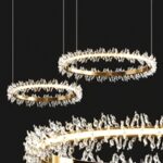 Thera two ring chandelier